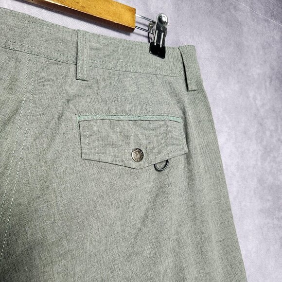 Linksoul Shorts Mens 30 Gray Performance Stretch Golf Casual Pocket Lightweight - Picture 3 of 13